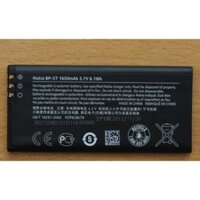 Pin Nokia Lumia 820, 825 (BP-5T) dung lượng 1650mAh - hàng Zin - BH 6 THÁNG