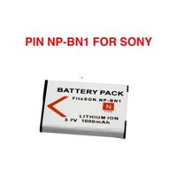 Pin NP-BN1 cho máy ảnh Sony Cybershot W380 W350 W390 TX7 TX9C TX100 W520 T110...