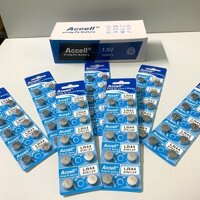 PIN NÚT ÁO ACCELL LR44 (A76/AG13 - 1 VỸ 10 VIÊN