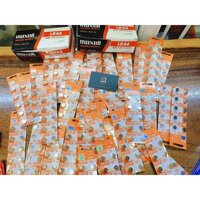 Pin nút áo chính hãng Maxell LR44A76AG13 - Vỉ 10 Viên