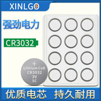 Pin nút CR3032 3V, pin lithium cho đồng hồ thạch anh, thẻ đỗ xe, thẻ cửa, thẻ truy cập, bút kiểm tra nút điện tử