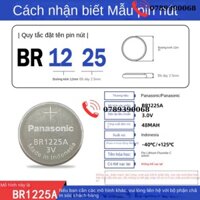 Pin Nút Điện Tử Panasonic Br1225a Lithium Chịu Nhiệt Độ Cao-40 ℃ Đến 125 ℃ Đầu Dò Thay Vì Cr1225