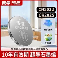 Pin nút Nanfu Chuanying CR2025/CR2032 Lithium điện tử 3V cho bo mạch, đồng hồ, phù hợp cho Mercedes-Benz, Volkswagen Sagitar, Mazda 36, Nissan, Toyota, chìa khóa xe, Casio