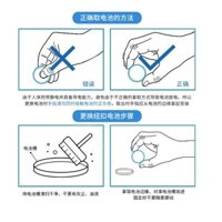 Pin nút Panasonic 5 miếng CR2032/CR2025/CR2016 điện tử 3V phù hợp cho chìa khóa xe máy điều khiển từ xa CR1620/CR1220/CR1616/CR1632/CR2450