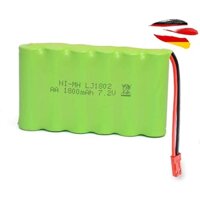 Pin ô tô 7.2V 1800mah chân đỏ JST không gồm sạc