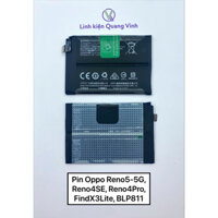 Pin Oppo Reno5-5G, Reno4SE, Reno4Pro, FindX3Lite, BLP811