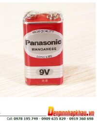 Pin Panasonic 6F22DT/1S; Pin 9v vuông Panasonic 6F22DT/1S Hi-top High Quality (Loại gói 01viên)
