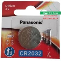 Pin Panasonic CR2032 lithium 3V Chính hãng (CR-2032VN/5B)