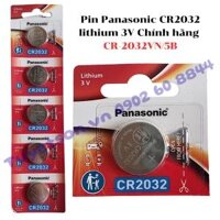 Pin Panasonic CR2032 lithium 3V Chính hãng CR-2032VN/5B