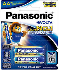 Pin panasonic Evolta AA - LR6EG/2B vỉ 2 viên