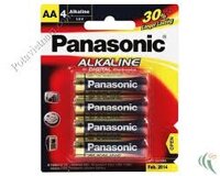 Pin panasonic kiềm vỉ 4 viên - aa lr6t/4b