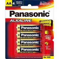 Pin Panasonic kiềm vỉ 4 viên - AA LR6T/4B vỉ 4 viên