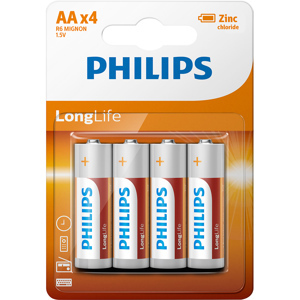 Pin Philips Carbon AA R6L4B