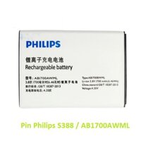 Pin Philips S388 / AB1700AWML