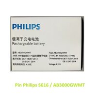 Pin Philips S616 / AB3000GWMT