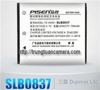 Pin Pisen for Samsung SLB0837