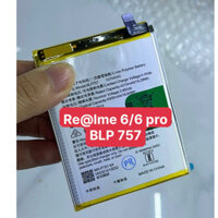 PIN  REALME 6 / REALME 6S / REALME 6 PRO/ MODEL BLP 757/DUNG LƯỢNG 4300 MAH