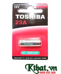 Pin Remote 12v; Pin 12v; Pin Toshiba A23 (LRV08, 23A,A23S,L1028) Alkaline chính hãng _Vỉ 1viên