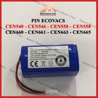 Pin robot hút bụi Ecovacs Cen 540, Cen 546, Cen 550, Cen 558, Cen 660, Cen 661, Cen663, Cen665