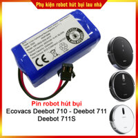 Pin robot hút bụi Ecovacs Deebot 710 Deebot 711 Deebot 711S - Hàng chính hãng bảo hành 3 tháng (Lỗi 1 đổi 1)