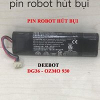 Pin robot hút bụi Ecovacs Deebot DG36, Ozmo 930. Hàng chính hãng, dung lượng 3200mAh, bảo hành 3 tháng.