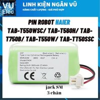 Pin robot hút bụi Haier TAB-T550WSC/ TAB-T560H/ TAB-T750B/ TAB-T550W/ TAB-TT50SSC - Bảo hành 3 tháng