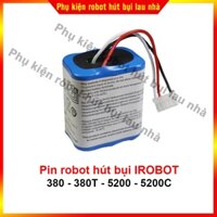 Pin robot hút bụi Irobot 380 - 380T - 5200 - 5200C - Bảo hành 3 tháng (Lỗi 1 đổi 1)