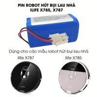 Pin robot Hút bụi lau nhà chính hãng ILife X750/ V80/ V8S/ V3/ V3 Plus/ V7/  V7S.