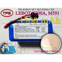 PIN ROBOT HÚT BỤI NÂNG CẤP LEEBOT C200A , M501 BẢO HÀNH 9 THÁNG