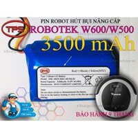 PIN ROBOT HÚT BỤI NÂNG CẤP ROBOTEK W600, W500 BẢO HÀNH 9 THÁNG