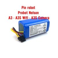 Pin robot hút Probot Nelson A3, A3S Wifi, A3S Camera.