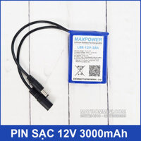 Pin sạc 12V 3000mAh
