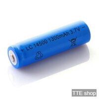 PIN SẠC 1300mAh 3,7V loại 14500 - DÙNG CHO LOA BLUETOOTH QUẠT MINI ĐỒ ĐIỆN, Đèn LED