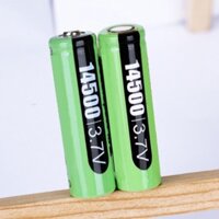 Pin Sạc 14500 3,7v Dung Lượng Thực Đầu Lồi Dùng Tốt Cho Đèn Pin Quạt Mini