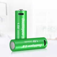 Pin Sạc 1.5V 3400mWh Chính Hãng Doublepow có cổng sạc USB  Giá 1 Viên