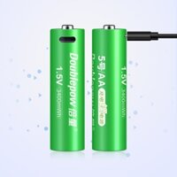 Pin Sạc 1.5V 3400mWh Chính Hãng Doublepow có cổng USB