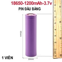 PIN SẠC 18650 3.7V 6800mAh dùng cho quạt MINI, tông đơ, Micro. Chế tạo pin dự phòng