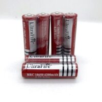 Pin sạc 18650 4200mAh (Dung lượng thực 600mAh)