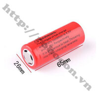Pin Sạc 26650 3.7V 7200mAh Dung Lượng Cao