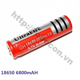 Pin sạc Ultrafire - 6800mah , 3,7vli-ion