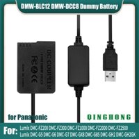 Pin Sạc 5V Sang DMW-BLC12 DMW-DCC8 Cho Panasonic Lumix DMC-GH2 G5 G6 G7 G80 G81 G85 GX8 DC-G90 G91