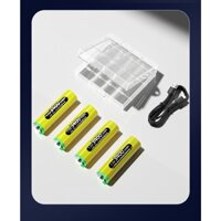 Pin Sạc AA 1.5V Tặng Kèm Cáp Sạc , Pin Sạc USB 1.5V Doublepow 3400mWh