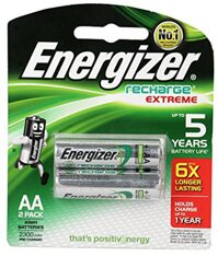 Pin sạc AA 2300mAh 1.2v Ni-Mh ENERGIZER vỉ 2 viên NH15/BP2 [bonus]