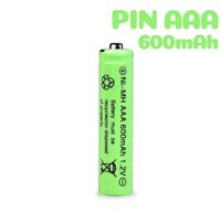 Pin Sạc AA AAA 600mAh 700mAh 1100mAH 3000mAh 1.2V Dùng Lại Sau Mỗi Lần Sạc - 1 Viên AAA 600mAh