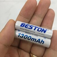 Pin sạc AA AAA BESTON dung lượng cao, sạc lại nhiều lần thay thế cho pin Con thỏ trong micro không dây, điều khiển - lẻ 2 pin AAA1300