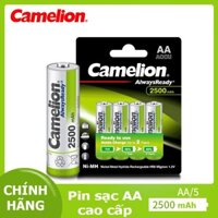 Pin sạc AA Camelion 2500 mAh 1.2V hộp 4 viên