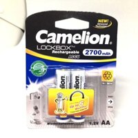 Pin sạc AA Camelion 2700 mAh vỉ 2 viên