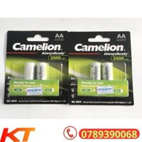 Pin sạc AA Camelion NH-2500ARBP2 Alwaysready Preminum 2500mAh - combo 4 viên