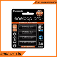Pin sạc AA Eneloop Pro Panasonic BK-3HCCE/4BT dung lượng 2550mAh (vỉ 4 viên) - Hàng chính hãng