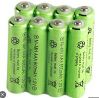 Pin sạc AAA 1.2v 600mah NI-MH đồ chơi điều khiển sạc lại - 1 Pin 1.2v 600mah AAA